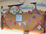 Mental health and wellbeing classroom display