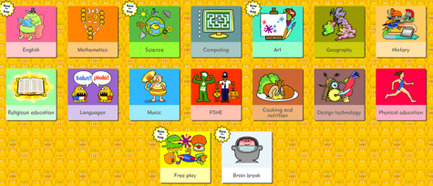 BusyThings Curriculum Subjects